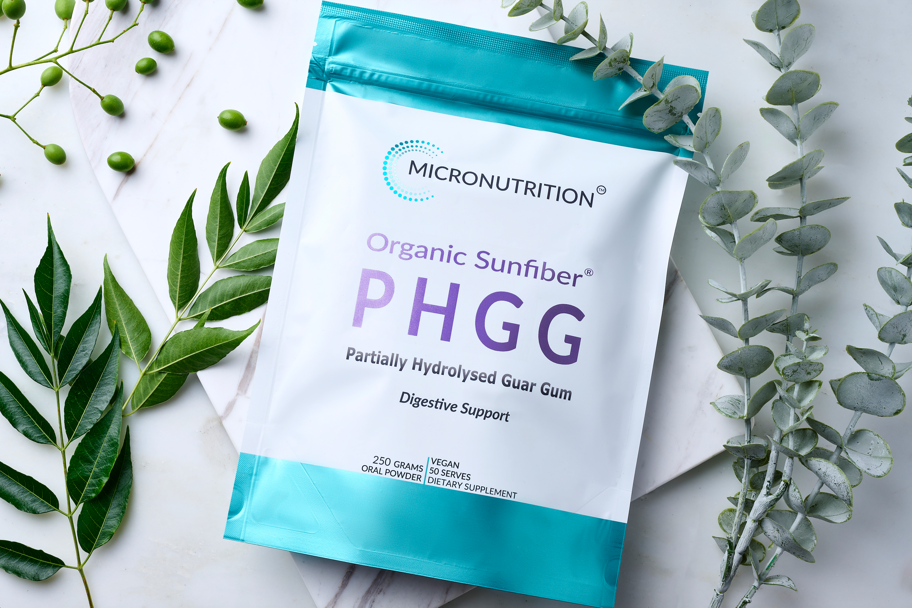 Organic PHGG (Partially Hydrolysed Guar Gum)