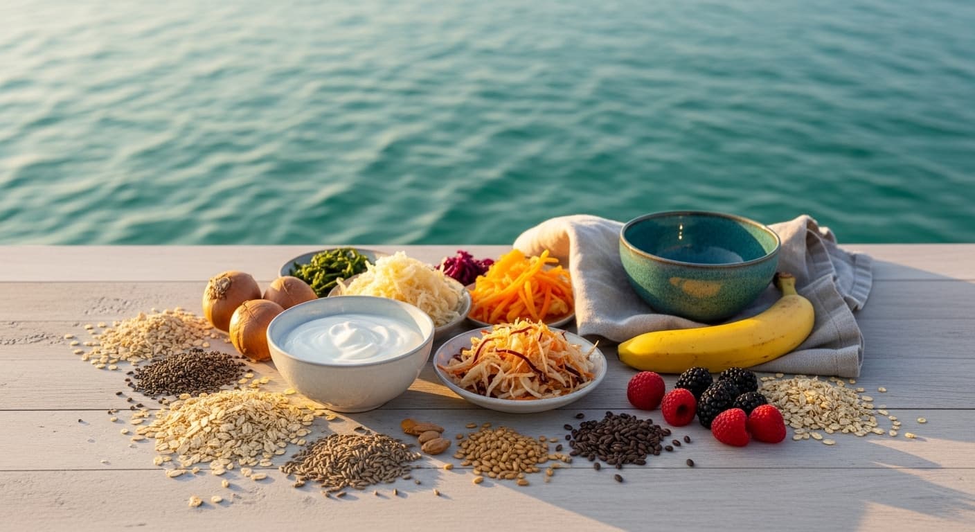 Natural prebiotic and probiotic ingredients