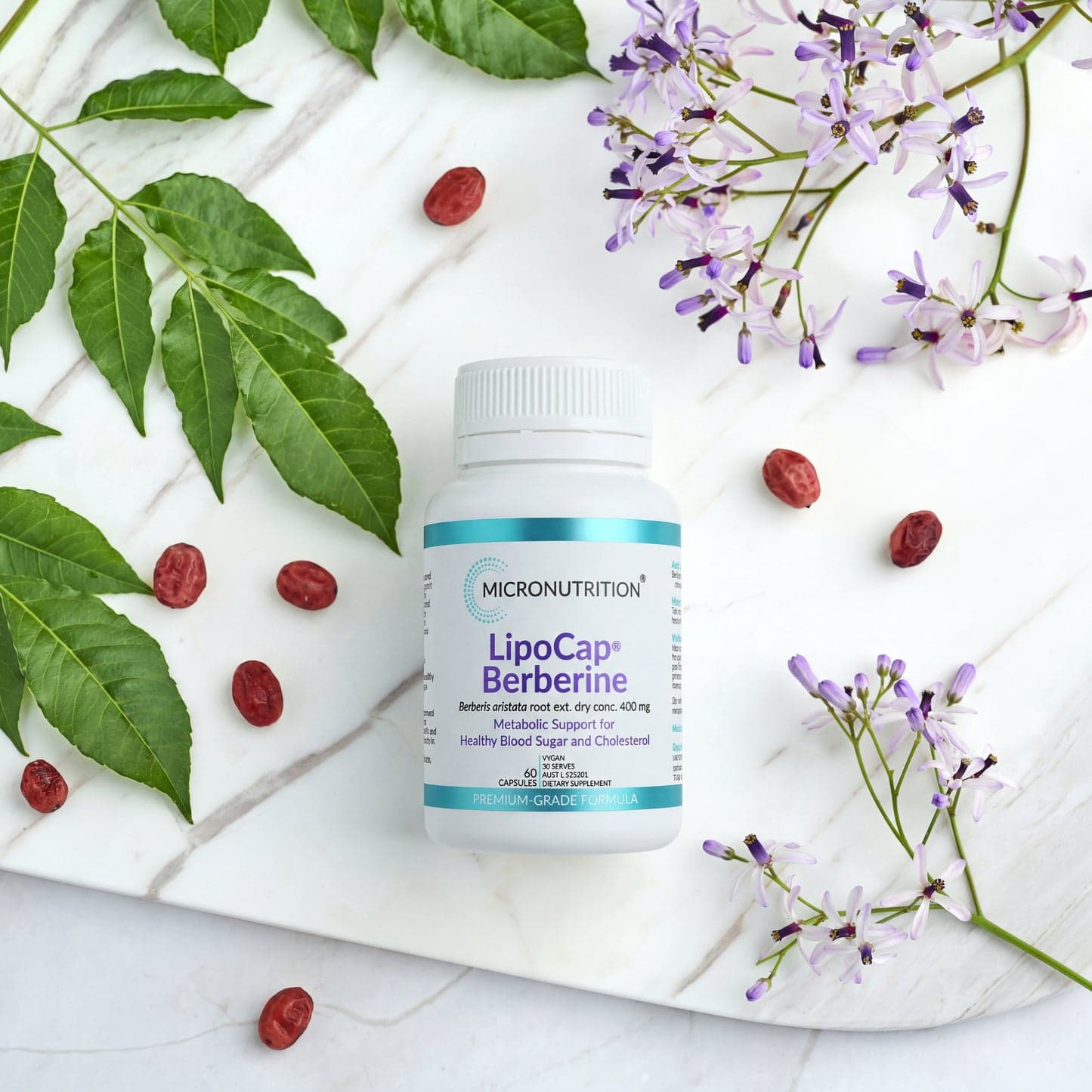 LipoCap® Berberine - 60 capsules