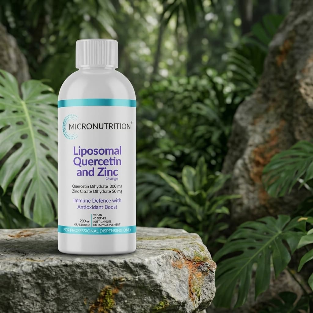 Liposomal Quercetin and Zinc - 200ml