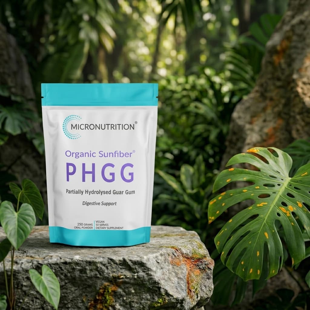 Organic Sunfiber® PHGG (Partially Hydrolysed Guar Gum) - 250g