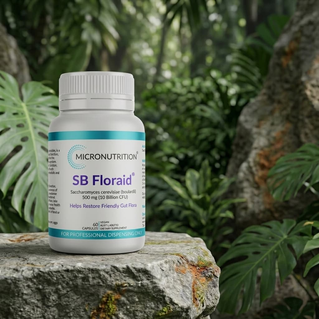 SB Floraid® (Saccharomyces boulardii) - 60 Capsules