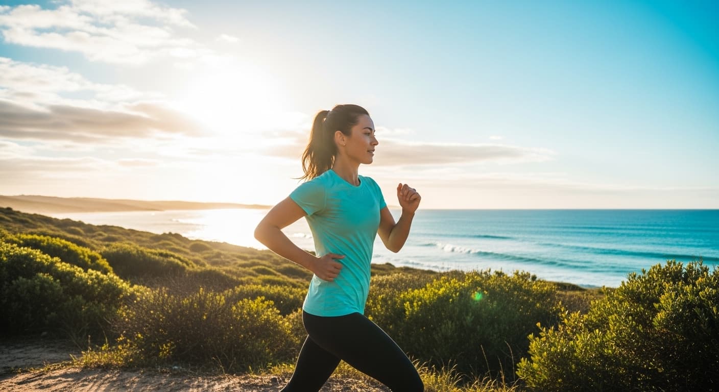 Active woman going about a full, energised day