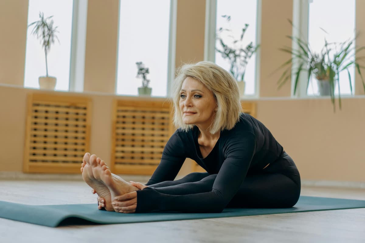 Woman in her 40s moving through her day with energy and steadiness