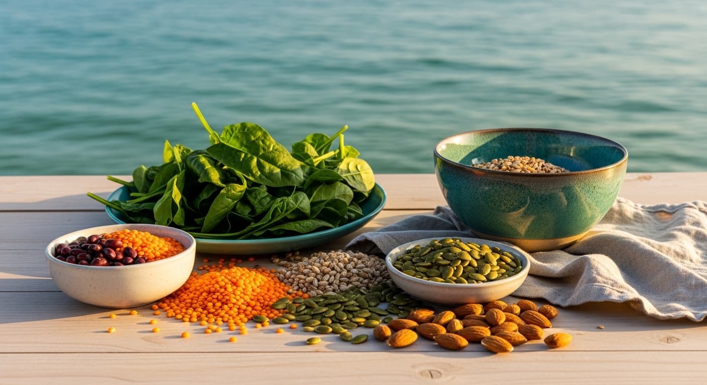 LipoCap™ Iron, Advanced B Complex, and Magnesium Glycinate arranged together for postnatal nutritional support