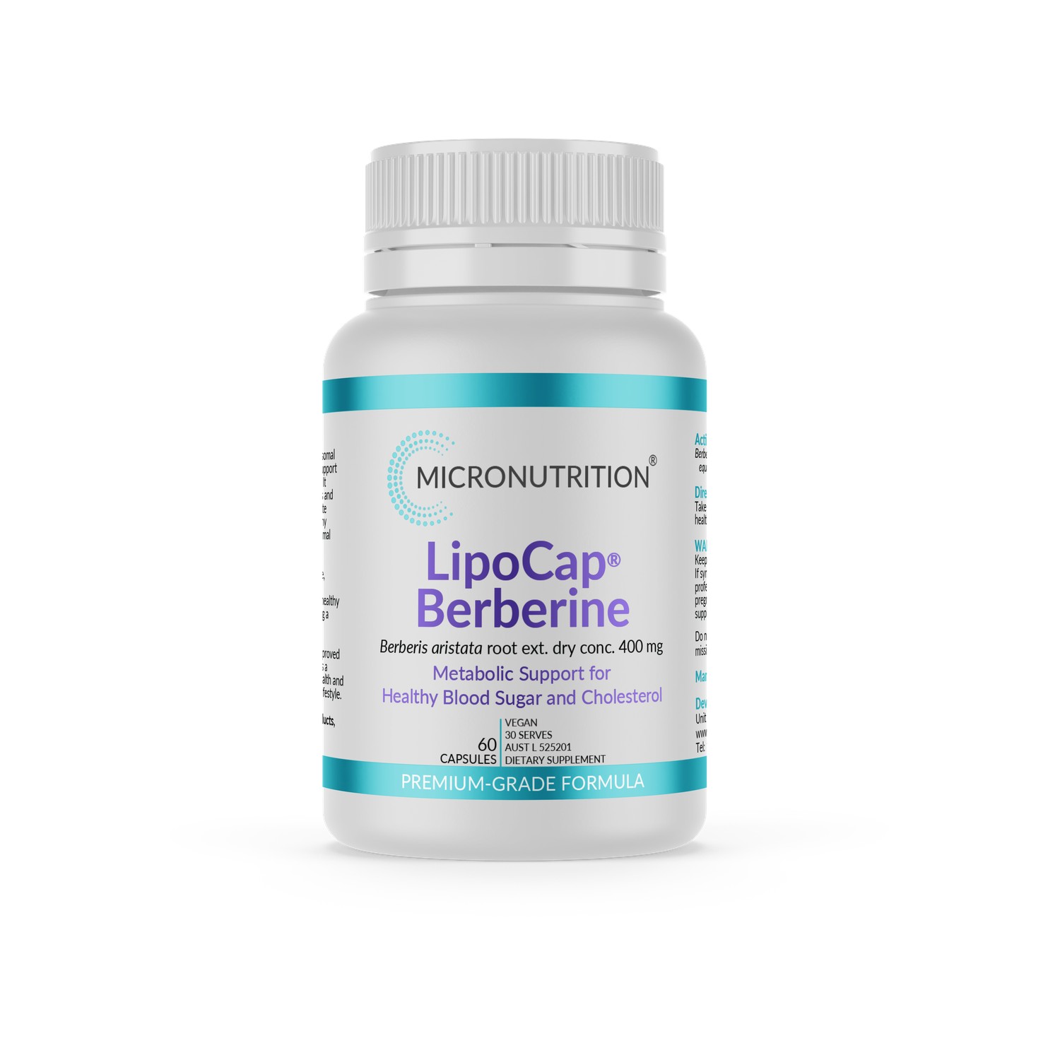 LipoCap® Berberine - 60 capsules