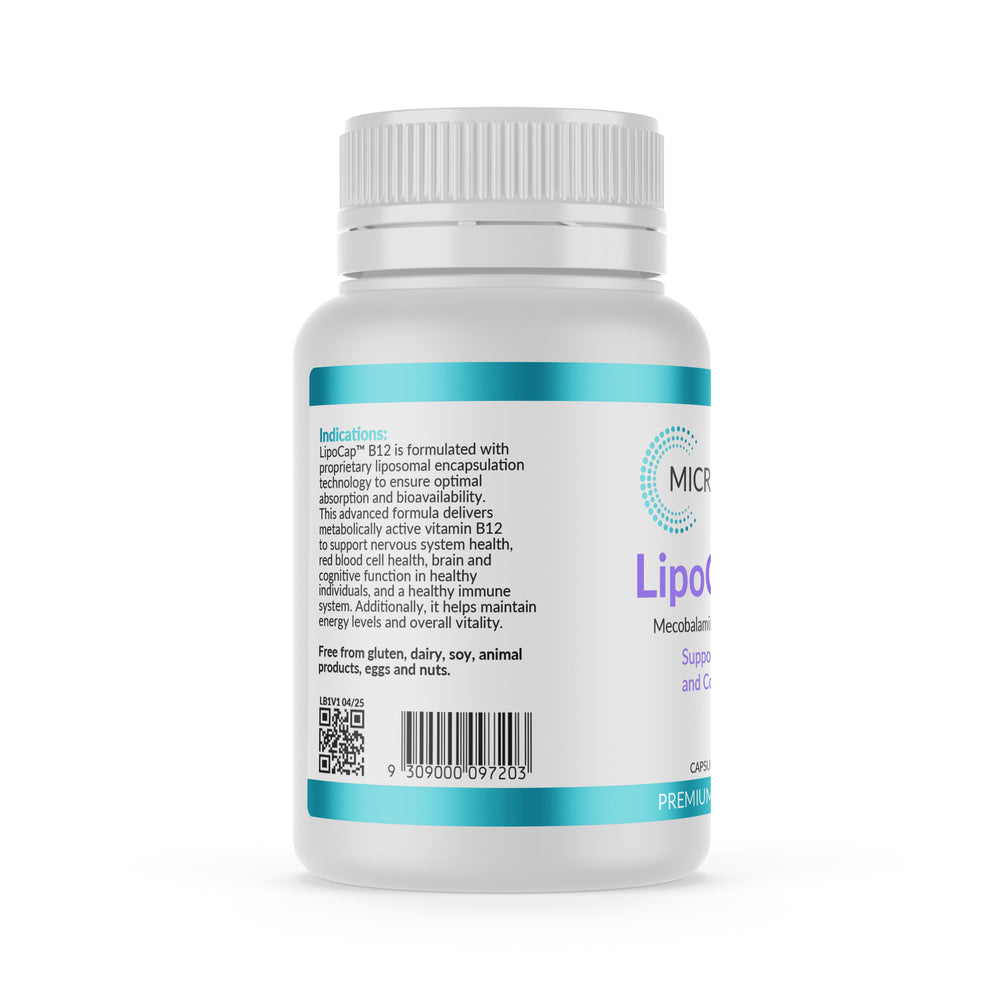 LipoCap B12 - Mecobalamin Micronutrition LipoCap B12 - Mecobalamin Micronutrition