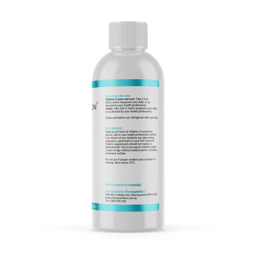 Liposomal Quercetin and Zinc -  200ml